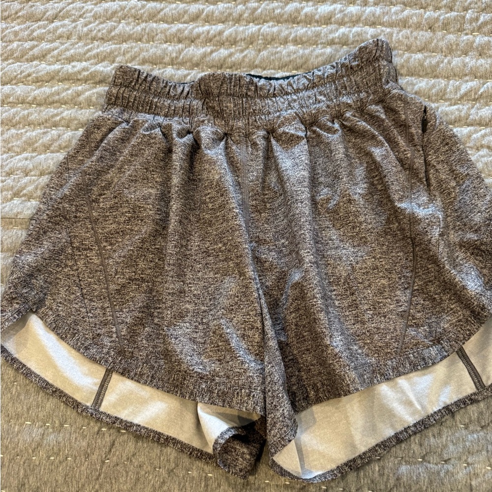 lululemon athletica Charcoal Heather Athletic Shorts